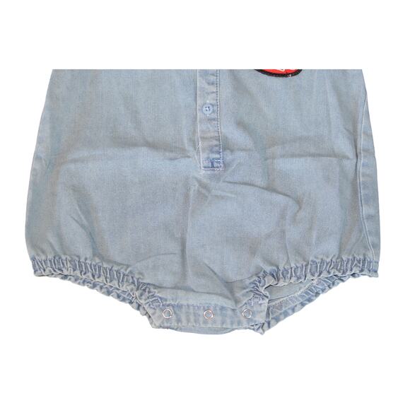 Wynken Co. Girls Chambray Denim Sleeveless Romper Bodysuit, Size 2Y - Picture 5 of 5